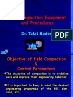 Field Compaction Equipment and Procedures