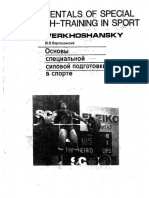 Fundamentals of Special Strength Training in Sport Yuri Verkhoshanskypdf PDF