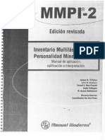 Manual MMPI 2 PDF