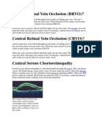 Branch Retinal Vein Occlusion