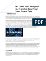 Mengetahui Lebih Jauh Mengenai Blockchain