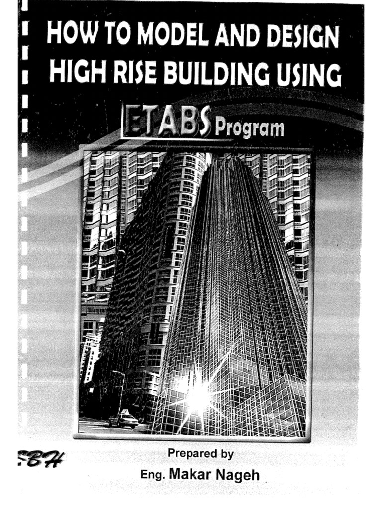 How To Model and Design High Rise Buildings Using ETABS | PDF