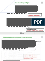 Esquema Cuplas para Vástagos