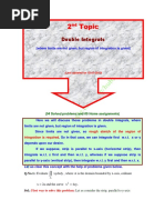 Double Integrals (Where Limits Are Not Given, But Region of Integration Is Given)