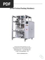 LOT 2 JT-920 Sugar Packing Machine Manual (2)