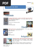 Novidades SETEMBRO 2010