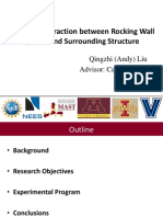 Study on Interaction between Rocking Wall System and Surrounding Structure_ACI2016_Spring_AndyLiu.pptx