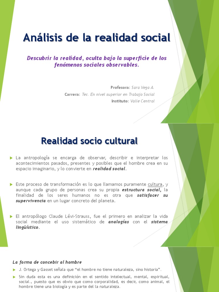 Análisis de la Realidad Social Actual | PDF | Institución | Socialización