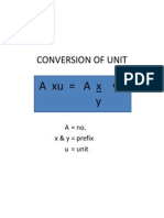 Conversion of Unit-Physics SPM