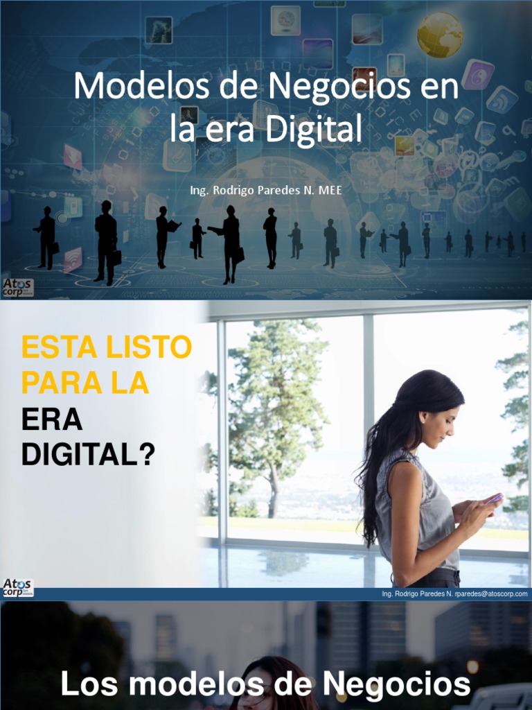 Modelos de Negocios en La Era Digital - Resumida | PDF | Informática ...