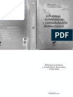 2006 Paramio Alcantara Freidenberg Deniz Reformas Economicasy Consolidacion Democratica