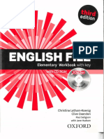 English File Rojo Elementary Workbook