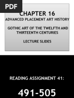 16 Gothic Lecture