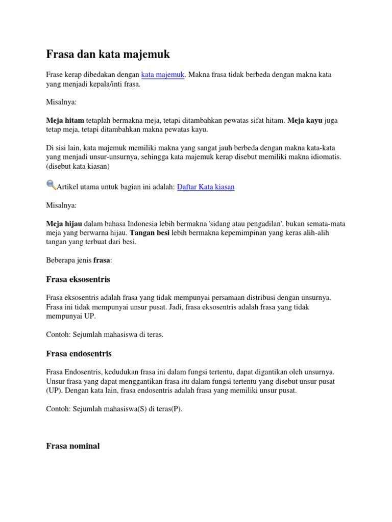 Contoh Frasa Pronominal - Simak Gambar Berikut