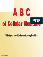ABC of Cellular Medicine - What you need to know to stay healthy