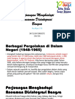 Perjuangan Menghadapi Disintegrasi Bangsa