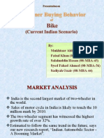 CDP Model of Purchasing A Bike in Current Indian Scenario.