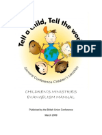 Tell A Child, Tell The World BUC Evangelism Manual PDF