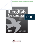 Fundamentals of English Grammar With Audio CDs and Answer Key 4th Edition PDF Download