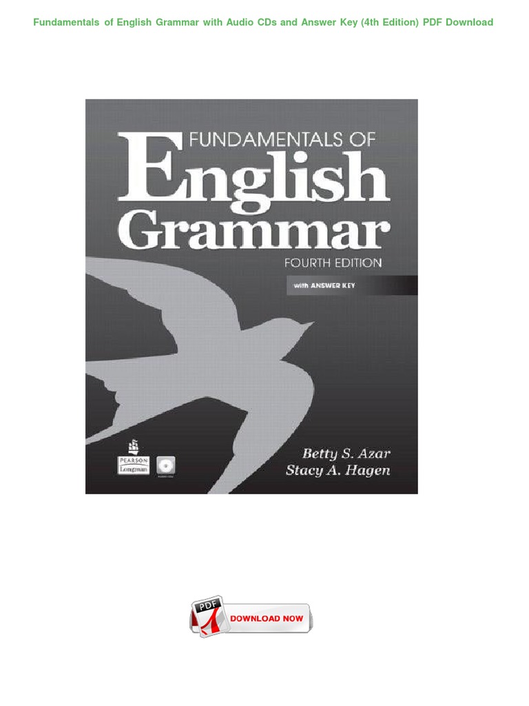 Fundamentals of English Grammar 4th Ed. | PDF | Career & Growth ...
