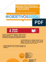 Universidad Politécnica Salesiana: Administración de Proyectos