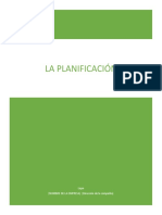 La Planificación