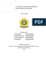 Tode Validasi Analisis HPLC