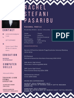Rachel Stefani Pasaribu Personal Profile