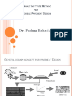 Asphalt Institute Method For Flexible Pavement Design