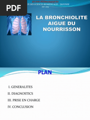 Bronchiolite Aigue Du Nourrisson Revue Pdf Specialites Medicales Medecine Clinique