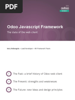 State of the Odoo JS Framework