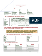 Exercitii - Business Vocabulary 2 PDF