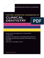 Oxford American Handbook of Clinical Dentistry PDF