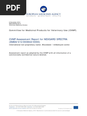 Nexgard Spectra Pdf Pharmacokinetics Gamma Aminobutyric Acid