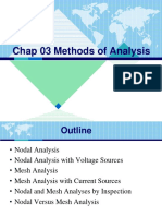 Chap 03 Methods of Analysis