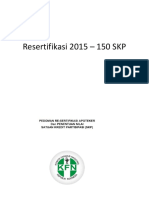 Resertifikasi 2015 – 150 SKP