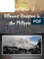 Compilation of Different Disasters in The Philippines