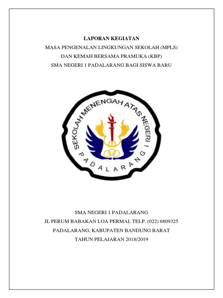 Laporan Kegiatan Bahasa Sunda Tentang Mpls Seputar Laporan