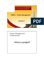 CM 651 Project Management