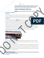 Industries: Emergency Services: NSW State Emergency Service