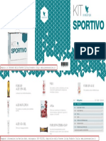 Dépliant aziendale Forever Living Products: Kit Sportivo (italiano)