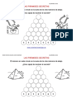 Las Piramides Secretas 7 Alturas Sumas Nivel Inicial PDF
