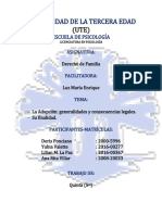 La Adopción PDF