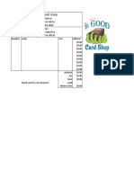 Buiness Invoice