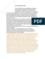 Caso Concreto 01 de Direito Civil