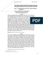 Pengaruh Penggunaan Bahan Bakar Pertalite Terhadap Akselerasi PDF