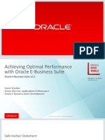 Achieving Optimal Performance From Oracle e Business Suite