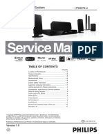 Philips HTS 3373 Service Manual