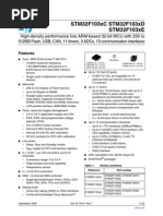 STM32 F103 XX