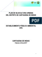 Plan de Silvicultura Urbano de Cartagena 2017